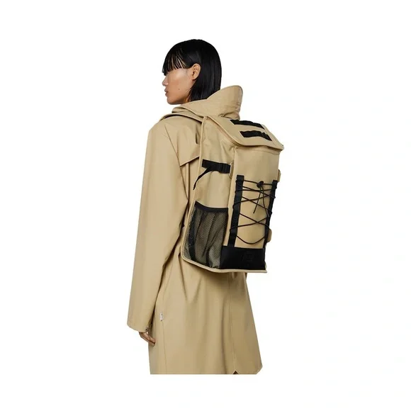 RAINS Trail Mountaineer Backpack Unisex Bag Sand NEW